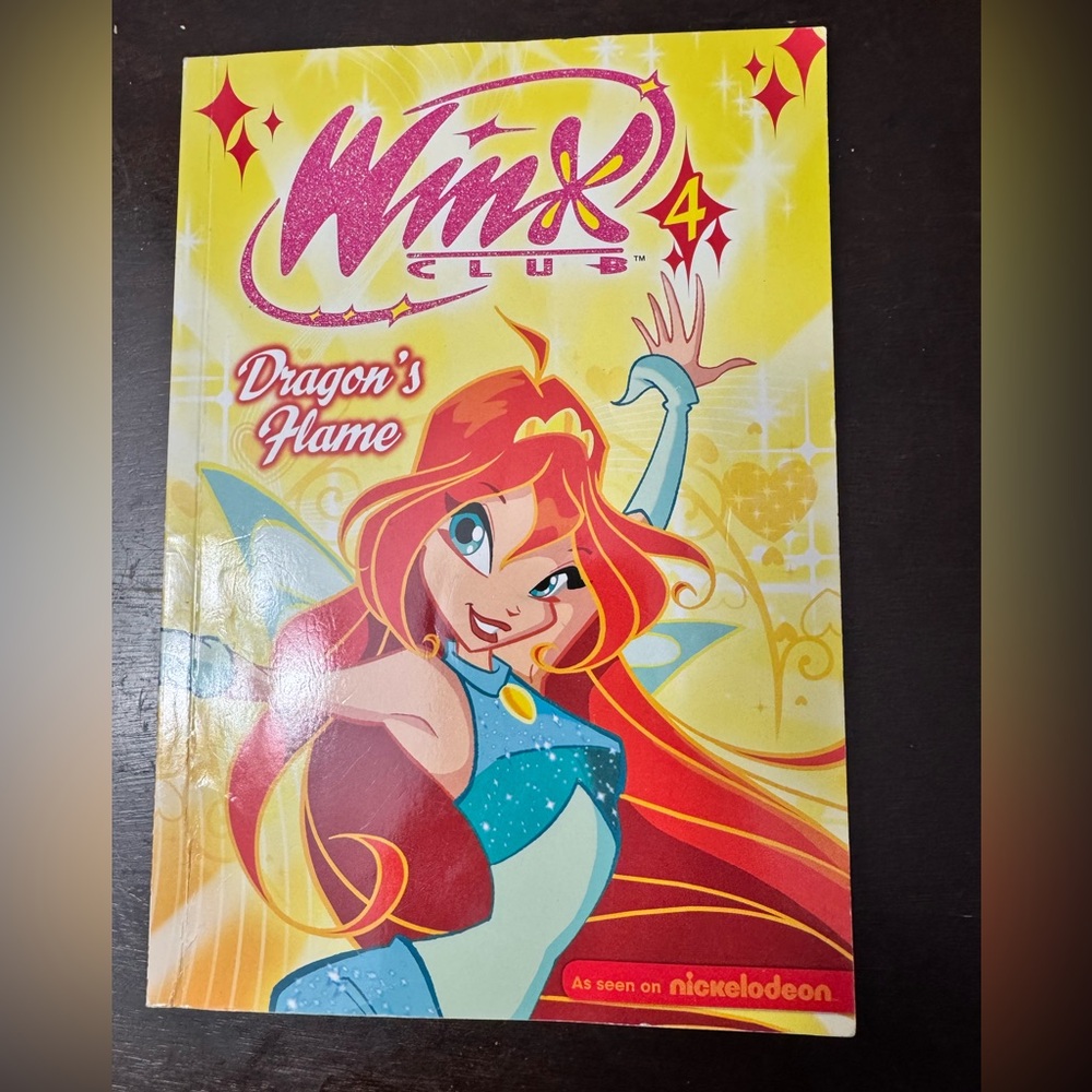 Two Kids Paperback books Winx Club 4, Curse of the Dream Witch